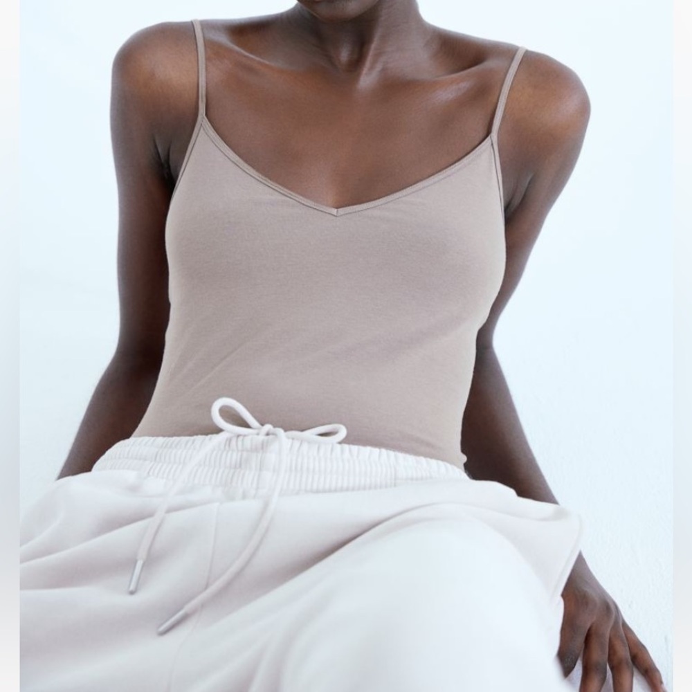 H&M organic cotton tank Top size small‎